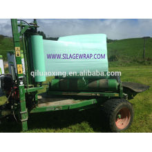 Filme de silagem verde / preto / branco lldpe agricultura para grama